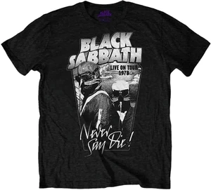 Black Sabbath Tricou Never Say Die Unisex Black S