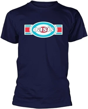 Oasis T-Shirt Oblong Target Unisex Navy Blue XL