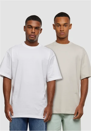 Men's UC Tall Tee 2-Pack T-Shirts - Beige+White