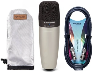 Samson C01 Condenser Microphone SET Kondenzátorový štúdiový mikrofón