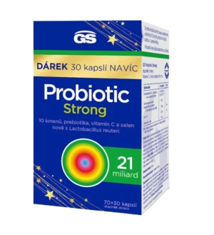 GS Probiotic Strong 70 + 30 kapsúl