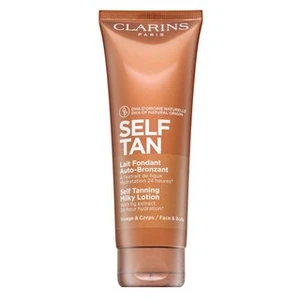 Clarins Self Tan Milky Lotion samoopalovacie mlieko na telo a tvár 125 ml