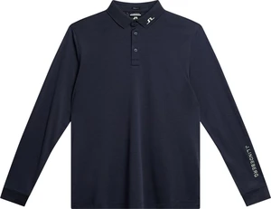 J.Lindeberg Tour Tech Mens Long Sleeve JL Navy L Polo košeľa