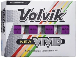 Volvik Vivid 2020 Purple Golflabda