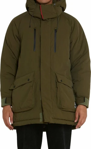 Deus Ex Machina Hiemal Padded Long Jacket Moss Green L Giacca da sci