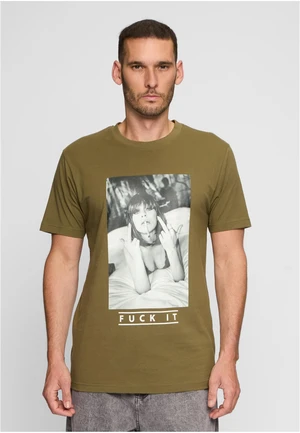 Men's T-shirt Fuck It 2.0 olive