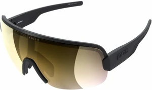 POC Aim Uranium Black/Clarity Road Gold Mirror Lunettes vélo