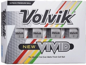 Volvik Vivid 2020 White Minge de golf