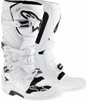 Alpinestars Tech 7 Boots White 47 Motoros csizmák