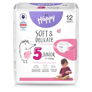 BELLA HAPPY Baby happy junior 11 - 18 kg 12 kusů