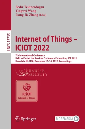 Internet of Things â ICIOT 2022