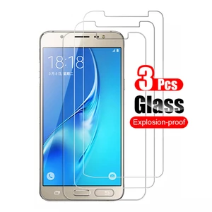 3Pcs Tempered Glass For Samsung Galaxy J5 2015 J500F 2016 J510F 2017 J530F Screen Protector Phone Protective Glass Film 9H