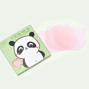 50Pcs Cat Shaped Face Oil Blotting Paper Protable Matting Face Wipes Facial Cleanser Oil Control Oil-absorbing Face Cleaning Too