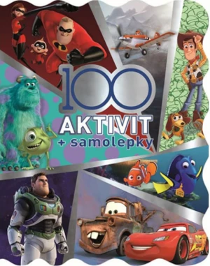 100 aktivit + samolepky Disney kluci