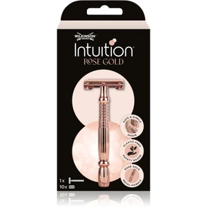 Wilkinson Sword Intuition Rose Gold Razor holiaci strojček + náhradné hlavice