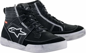 Alpinestars Ageless Riding Shoes Black/White/Cool Gray 45,5 Bottes de moto