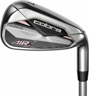 Cobra Golf Air-X Iron Set Pravá ruka Lady 6-PWSW Golfová palica - železá