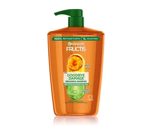 Šampón pre poškodené vlasy Garnier Fructis Goodbye Damage Repairing Shampoo - 1000 ml + darček zadarmo