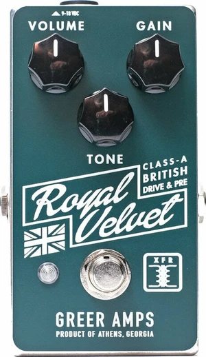 Greer Amps Royal Velvet Gitáreffekt