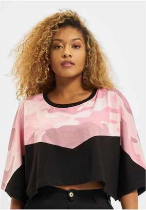 Camtri T-Shirt Black/Pink Camo