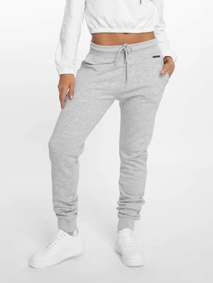 Just Rhyse Poppy Sweat Pants Light Grey Melange Light Grey Melange