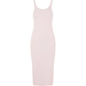 Women's dress DEF LONG - pink