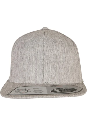 110 Fitted Snapback heathergrey