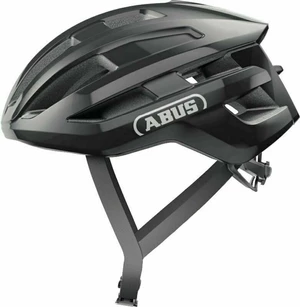 Abus PowerDome Shiny Black M Casco de bicicleta