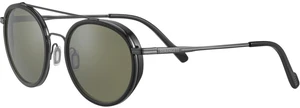 Serengeti Geary Shiny Black/Shiny Dark Gunmetal/Mineral Polarized Lunettes de vue