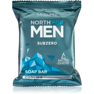 Oriflame North for Men Subzero čistiace tuhé mydlo 100 g