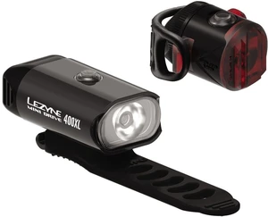 Lezyne Mini Drive 400XL / Femto USB Drive Black Front 400 lm / Rear 5 lm Lumini bicicletă