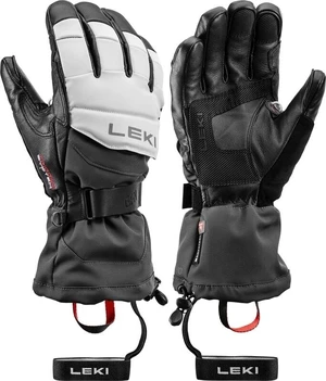 Leki Griffin Thermo 3D Black/Graphite/Sand 11 Lyžařské rukavice