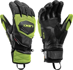 Leki WCR Venom GS 3D Black/Ice Lemon 9,5 SkI Handschuhe