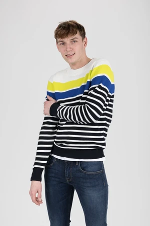 Tommy Hilfiger Sveter - BRETON STRIPED SWEATER viacfarebný