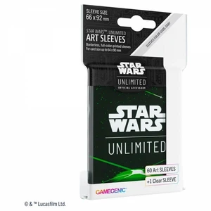 Gamegenic Obaly na karty Star Wars: Unlimited  - Space Green - 60 ks