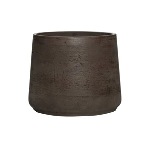 Květináč Patt, barva čokoládově hnědá, více velikostí - PotteryPots Velikost: XXL - v. 28.5 cm, ⌀ 34 cm