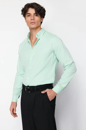 Trendyol Mint Slim Fit Smart Shirt