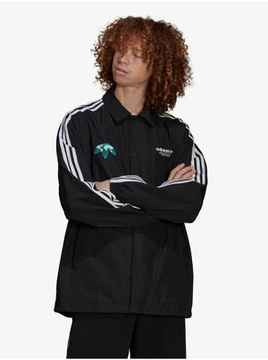 Černá pánská lehká bunda adidas Originals - Pánské