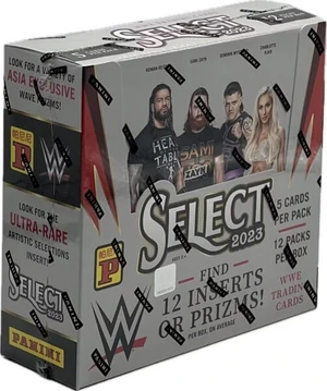 Panini 2023 Panini Select WWE Wrestling Asia Tmall Hobby Box