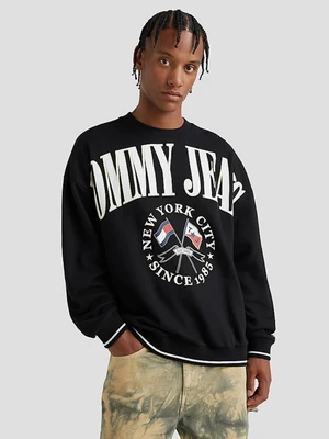 Tommy Jeans Mikina Černá