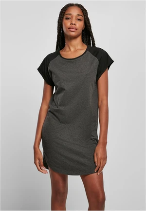 Women's dress Raglan Tee grey/black