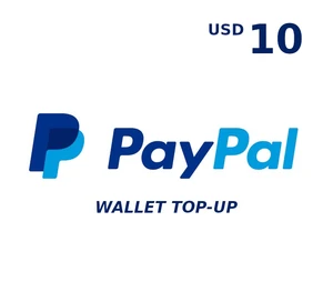 PayPal Wallet 10 USD Top Up