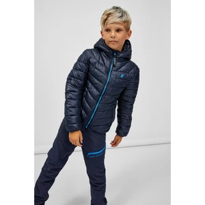 Dark blue duveted jacket for boys SAM 73 Kyain