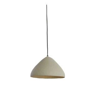 Jasnoszara lampa wisząca ø 32 cm Elimo – Light & Living