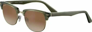 Serengeti Chadwick Shiny Crystal/Dark Green Shiny Gunmetal/Mineral Polarized Drivers Gradient Ochelari de stil de viață