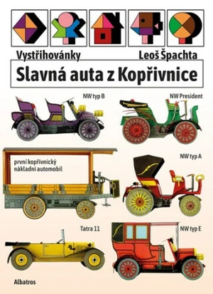 Vystřihovánky - Slavná auta z Kopřivnice - Leoš Špachta