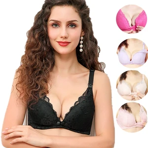 Breastfeeding Cotton Maternity Nursing Bra Sleep Bras For Mothers Feeding Nursing Pregnancy Clothes Women Open Buckle Underwear