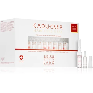 CADU-CREX Hair Loss HSSC Serious Hair Loss vlasová kúra pre mužov proti vážnemu vypadávaniu vlasov pre mužov 40x3,5 ml