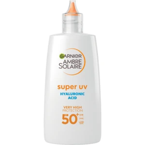 GARNIER Ambre Solaire Super UV Ochranný fluid na tvár SPF 50+ 40 ml