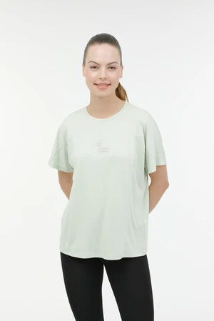 Lumberjack WL JASMINE 11JCK2021 3FX PASTEL GREEN Woman Sleeve T-Sh